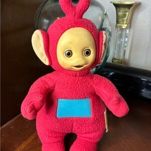 Vintage Po Teletubby Plush, Red Teletubby, Po